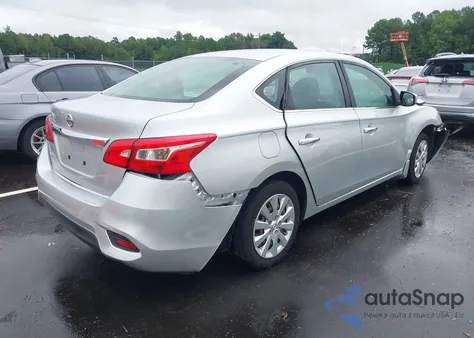 2016 Nissan Sentra S z USA, uszkodzony, nr VIN 3N1AB7AP1GY313189
